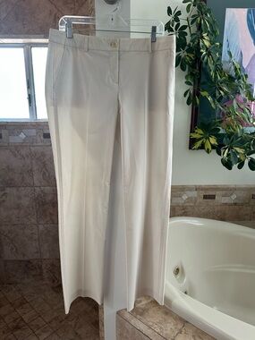 Theory Brand Ivory Cream Women's Dress or Casual Pants Size 12